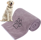 Dog Towel Super Absorbent Pet Bath Towel Microfiber Dog Drying Towel for Small, Medium, Large Dogs and Cats