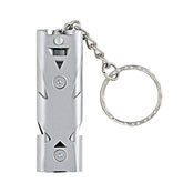 Birds Ultrasonic Training Whistle Stainless Steel Return to Nest Bird Training Tool for Parrot Pigeon