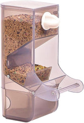 Automatic Bird Feeder No-Mess Bird Feeder Parrot Feeder Cage Accessories for Budgerigar Canary Lovebord Finch Parakeet
