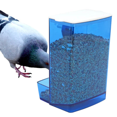Automatic Bird Feeder Parrot Quail Cage Hanging Feeder Box Automatic Anti-Spill Mount Budgie Cockatiel Conure Food Dispenser