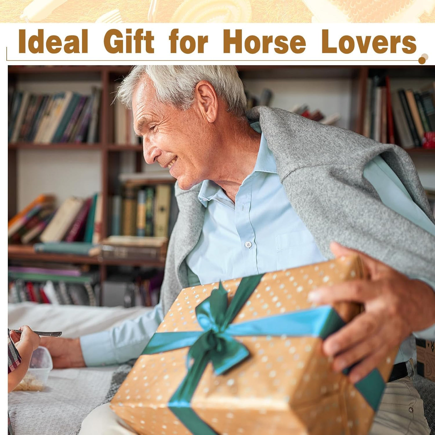 12 Pieces Horse Grooming Kit Tack Room Supplies Horse Brush Sets Equine Care Hor