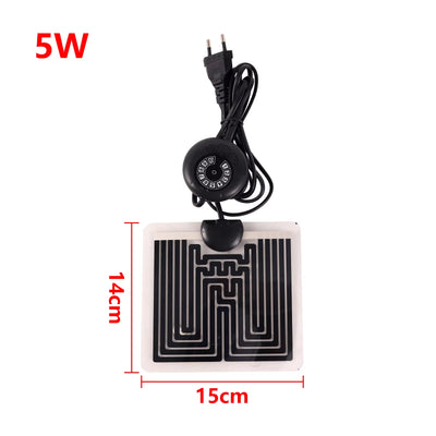 5-45W Reptiles Heat Mat Pet Heating Warm Pads Adjustable Temperature Controller Mats Reptiles Supplies Plant Warm Heating Pad
