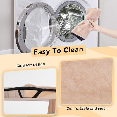 [Cozy Cat Hammock] PETSFIT Window Seat with Wood Base & Soft Mat | Supports Large Cats | Fits Windowsill/Bedside/Drawer