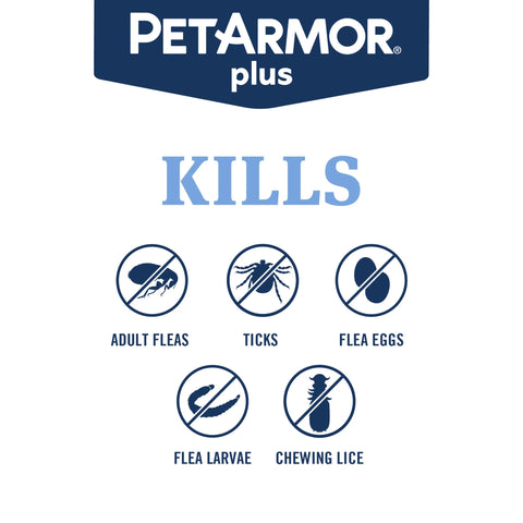 plus for Cats over 1.5 Lbs, Flea & Tick Prevention for Cats, 6-Month Supply