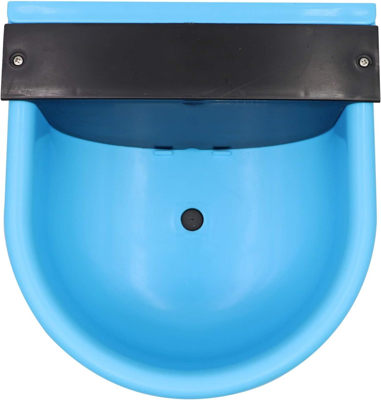 Automatic Waterer Bowl Large Live Stock Waterer Automatic Water Feeder Trough Bowl Dispenser Waterer Livestock Drinking Bowl for Cat Sheep Dog Horse Farm Supplies (Light Blue)