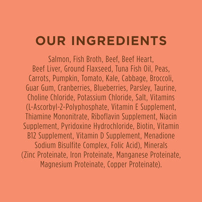 Original Grain Free Real Salmon Recipe Natural Wet Canned Cat Food by , 5.5 Oz. Cans (Case of 12)