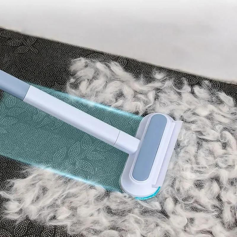 Garfeel Daddy Pet Dog Cat Hair Remover Fur Removal Tool 4 in 1 Lint Brush for Furniture, Couch, Carpet and Clothes, Reusable Roller Cleaning Popular Brush Easy Cleaning and Washable Long Handle Design Outdoorfun