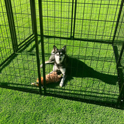 Extra-Large Heavy Duty Dog Kennel Playpen Helena - 16 Panel - 10 X 10 X 4 Feet