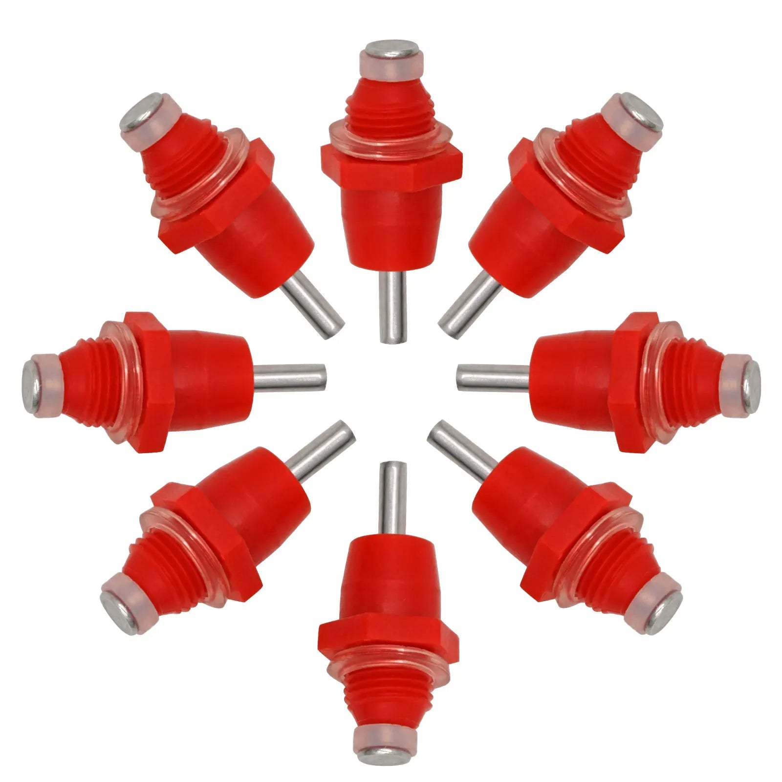 Chicken Waterer Nipple Drinkers Quail Pigeon Bird Waterer Nipples Automatic Waters Spring Type Poultry Farming Equipment