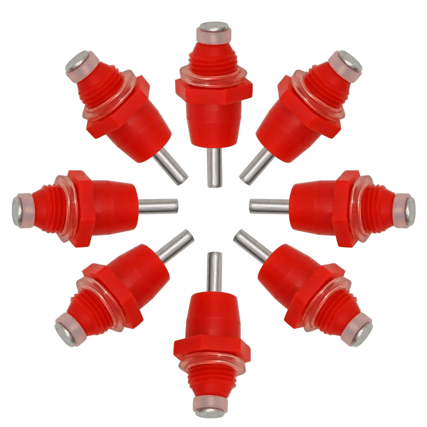 Chicken Waterer Nipple Drinkers Quail Pigeon Bird Waterer Nipples Automatic Waters Spring Type Poultry Farming Equipment