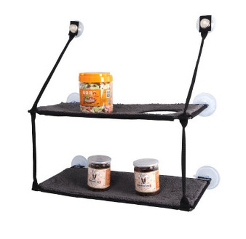 Cat Bed Cat Hammock Cat Hammock Removable and Washable Super Suction Cup Cat Pad Window Sill Cat Litter