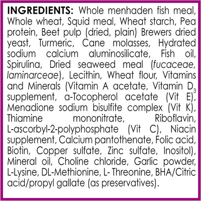 TROPICAL GREENS FLAKES Tropical Fish Greens Flakes Fish Food 2.1-Ounce Container