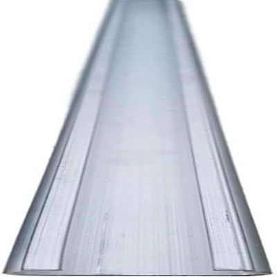 Lock Channel for Greenhouse Spring Wire U-Channel, 20 Pack, for Plastic Poly Film and Shade Cloth Attachment