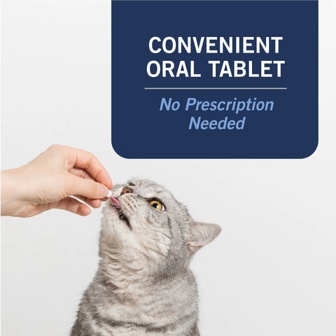 (2 Pack)  CAPACTION Fast-Acting Oral Flea Treatment for Cats 2-25 Lbs, 6 Count, 11.4 Mg