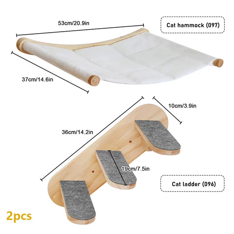 Wall-Mounted Cat Scratching Rope Jute Cats Climbing Shelves Jumping Platform & Pedal for Cats Sleeping Cat Furniture Pet Toys