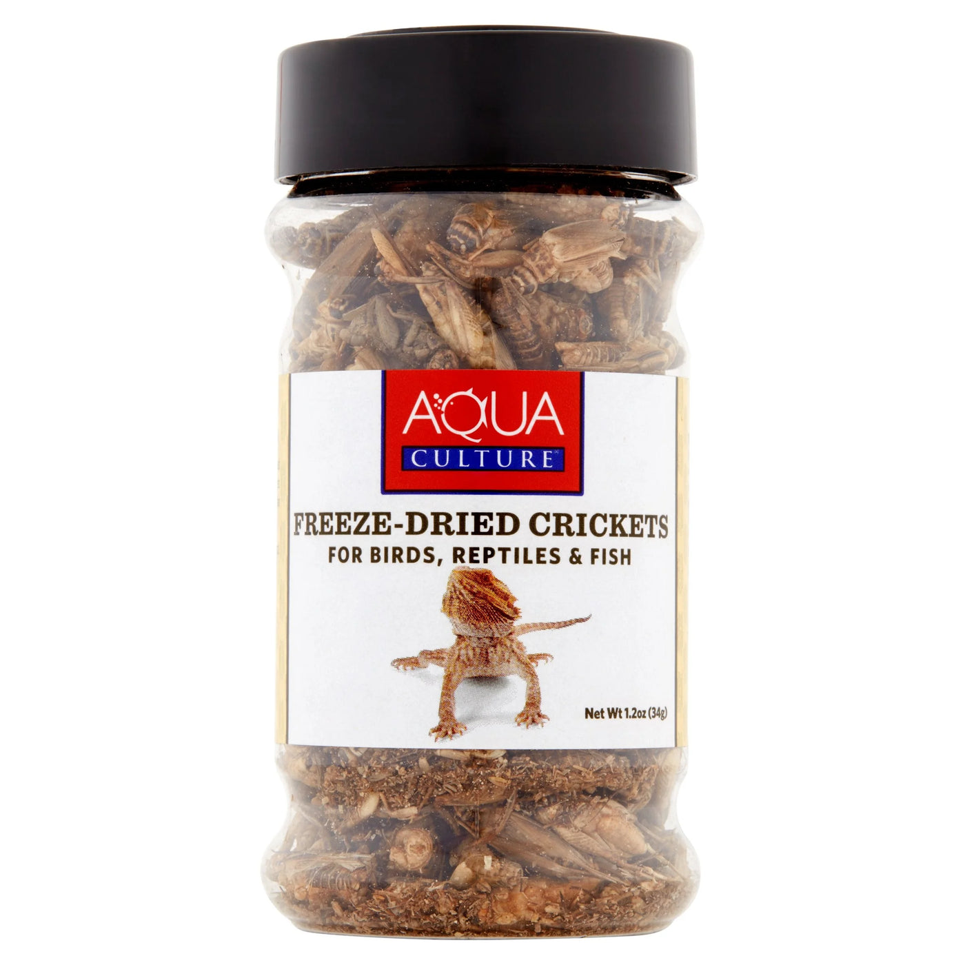 Freeze-Dried Crickets for Birds, Reptiles & Fish, 1.2 Oz