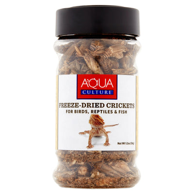 Freeze-Dried Crickets for Birds, Reptiles & Fish, 1.2 Oz