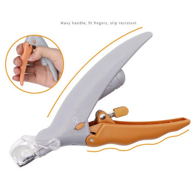 LED Light Pet Nail Clipper Sharp Blades for Large Small Dog Cat Nail Trimmers