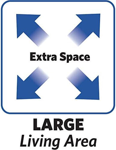 Deluxe Critter Nation Double Unit Small Animal Cage (Model 162)