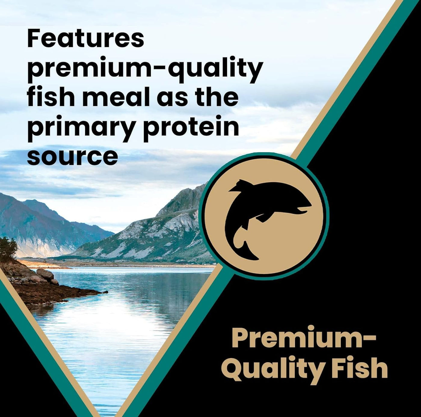 Super Premium Dog Food – Select - Ocean Fish Formula – Gluten Free Dry Dog Food for All Normally Active Dogs of All Life Stages, 5Lbs