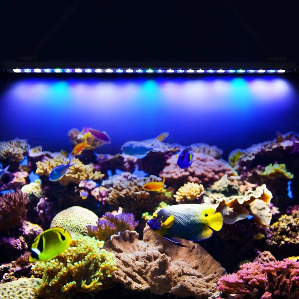 54W 81W 108W Led Aquarium Light Aquarium Light for Fish Plants Coral Reef Fish Tank Lights Aquarium Lamp Home Lighting Aquarium