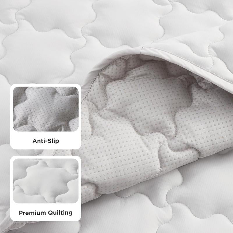 Bedsure Cooling Mat – Washable Cooling Pet Pad for Cat, Portable Kennel Puppy Bed for Summer, Non-Slip Summer Crate Pad for Dog