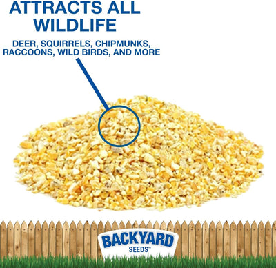 Cracked Corn for Birds, Turkeys, Wildlife, Chickens (50 Pounds)