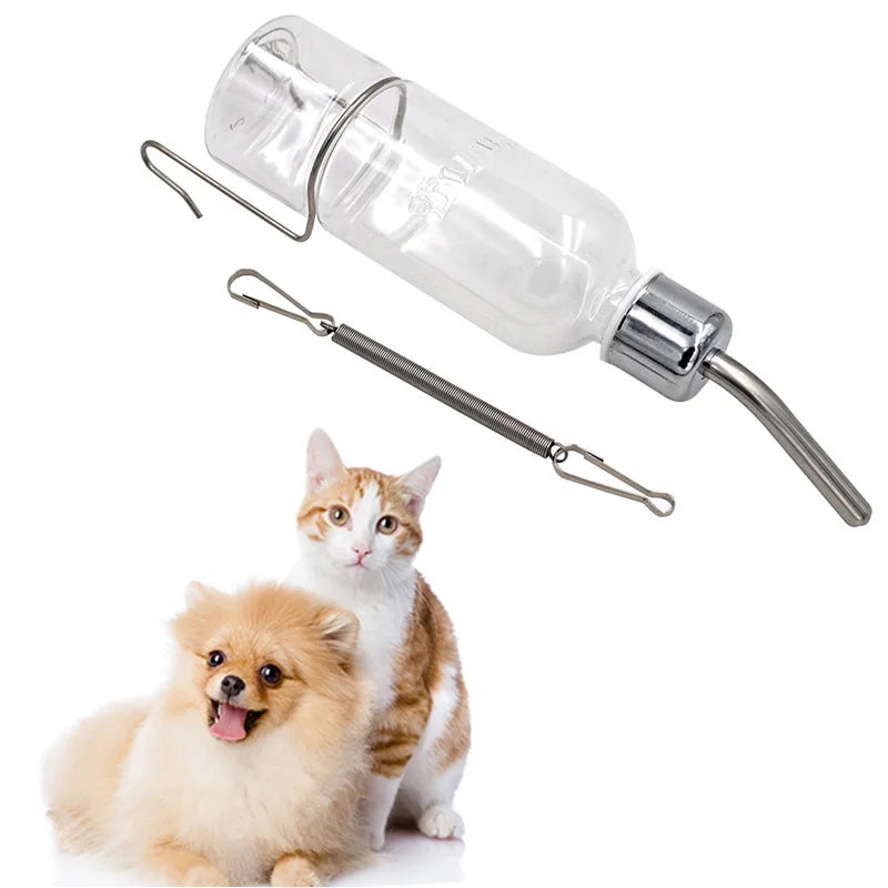 Pig Squirrel Rabbit Hamster Small Pet Water Cat Hanging Ball Automatic Pet Drinker Water Dispenser Feeder for Puppy Cat Drinking