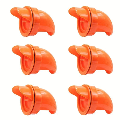 Automatic Gravity Chicken Feeder DIY Rainproof Poultry Feeder Port Reduce Spillage Food Farm Chicken Duck Food Hole Opener Tool