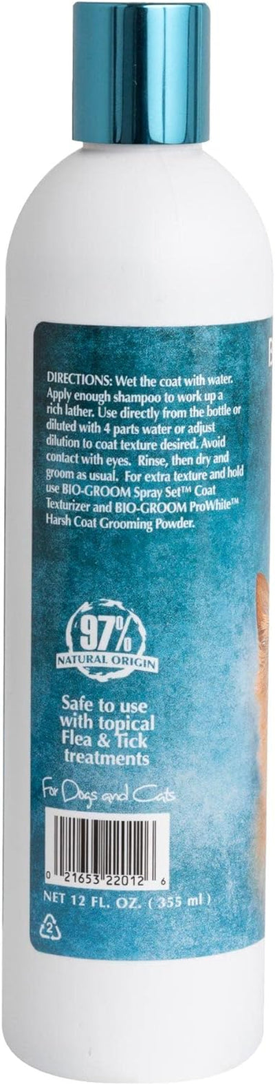 Wiry Coat Dog Shampoo – Tearless, Dog Bathing Supplies, Puppy Wash, Cat & Dog Grooming Supplies, Cruelty-Free, Made in USA, Texturizing Shampoo, Dog Products – 12 Fl Oz 1-Pack