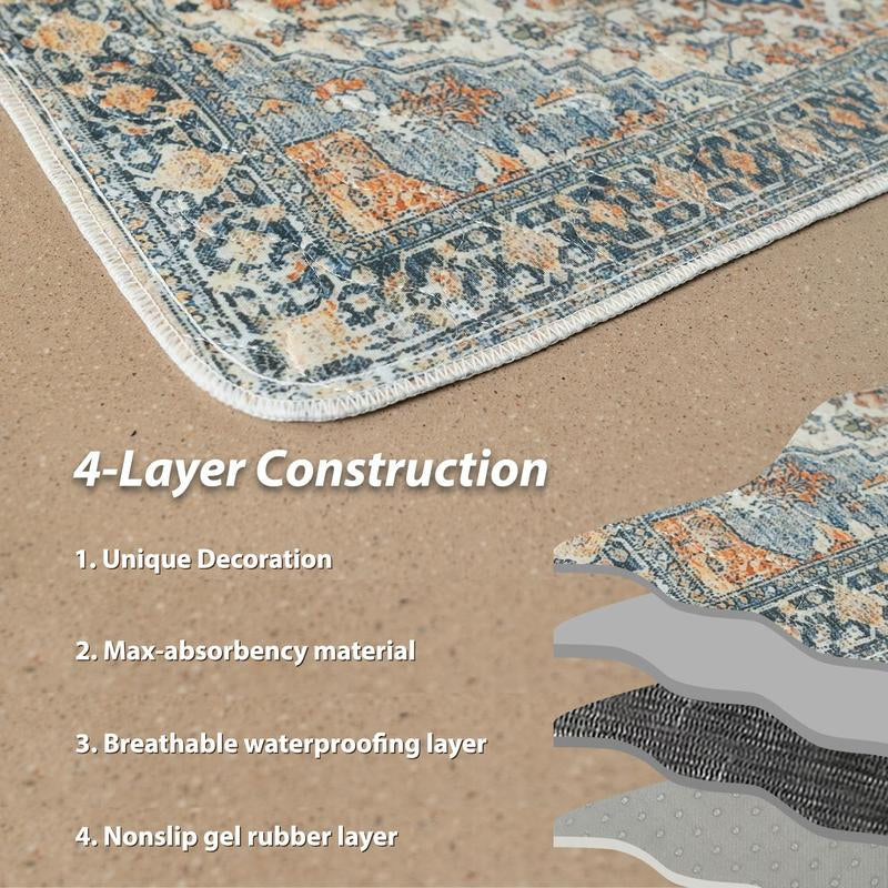 Nunubaby Washable Pee Pads for Dogs,Stylish,Super Absorbent,Non-Slip and Leak-Proof Pee Pads.Reusable Potty Pads for Dogs for Crates,Couch,Floors,Whelping Pads Litter Mat Pet Supplies,Feeding Mat Puppy Liner