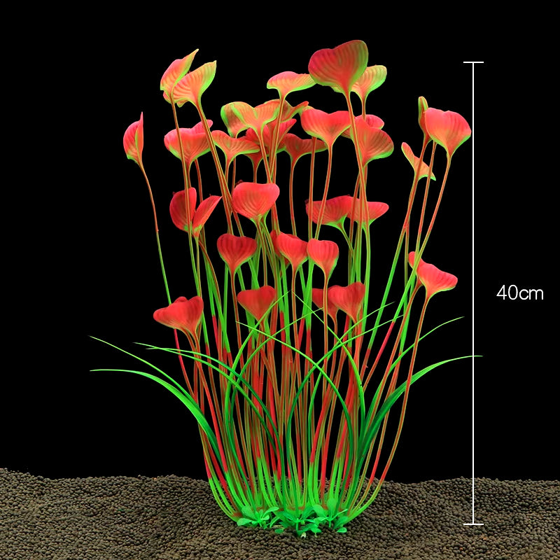 Artificial Aquarium Decor Plants Plastic Aquatic Plants Underwater Plants Aquarium Accessories Decoration Piante Acquario