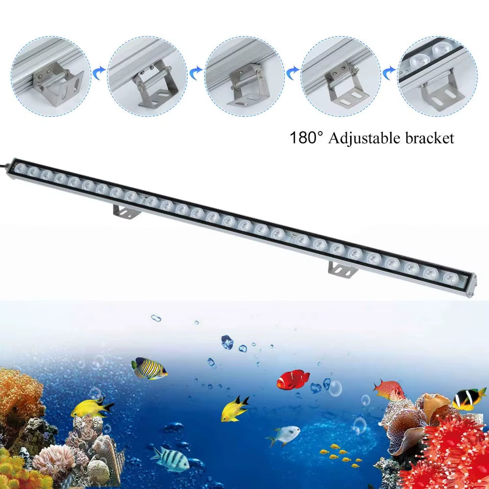 54W 81W 108W Led Aquarium Light Aquarium Light for Fish Plants Coral Reef Fish Tank Lights Aquarium Lamp Home Lighting Aquarium