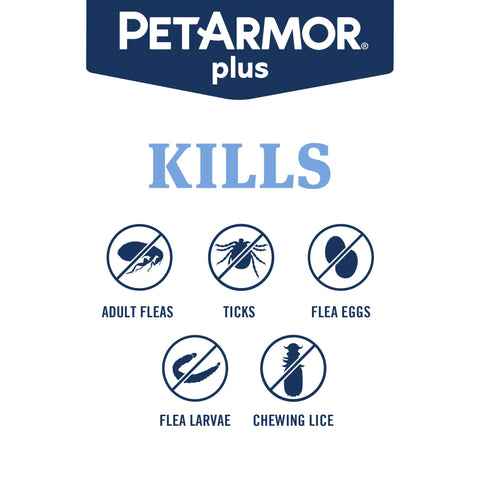 plus for Cats Flea & Tick Prevention, over 1.5 Lbs, 1 Month Supply