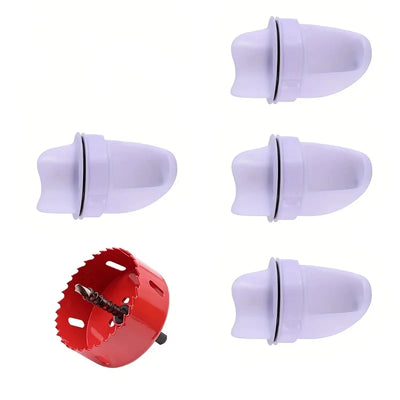 Automatic Gravity Chicken Feeder DIY Rainproof Poultry Feeder Port Reduce Spillage Food Farm Chicken Duck Food Hole Opener Tool