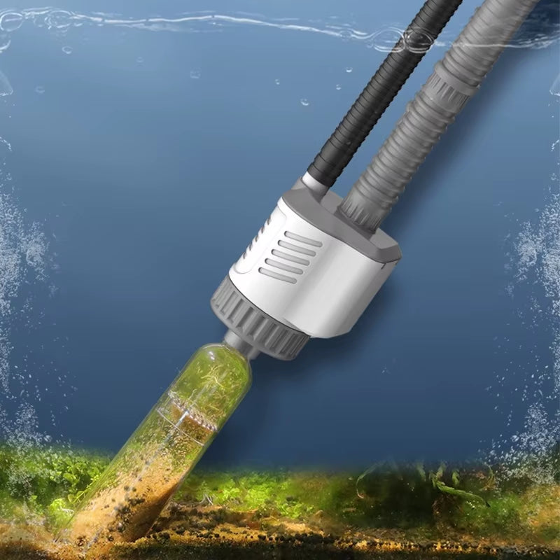 Aquarium Water Change Pump Electric Fish Tank Cleaning Tool Vacuum Water Changer Gravel Cleaner Siphon Filter Pump 20W 30W 220V