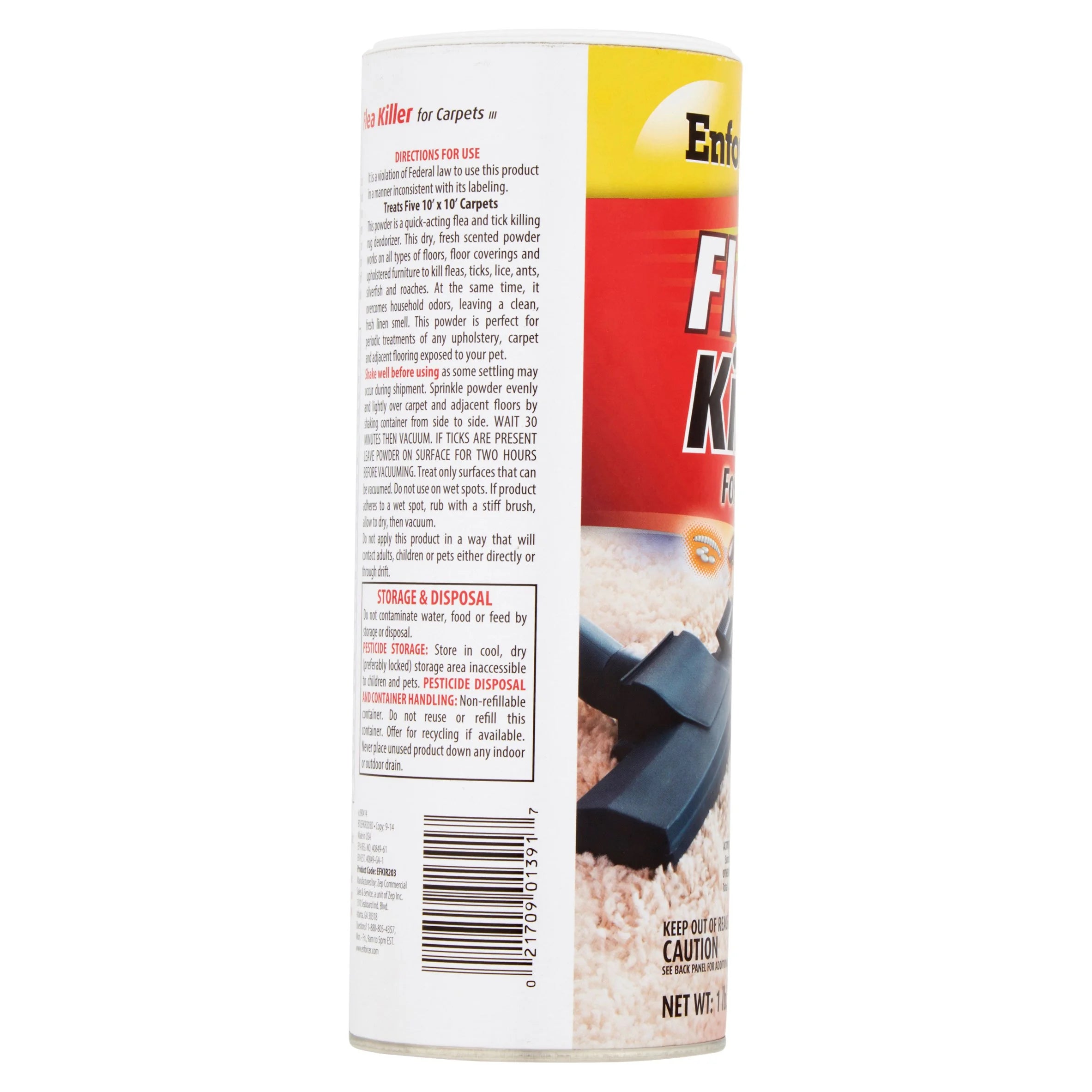 Flea Killer for Carpets Powder, 20 Oz