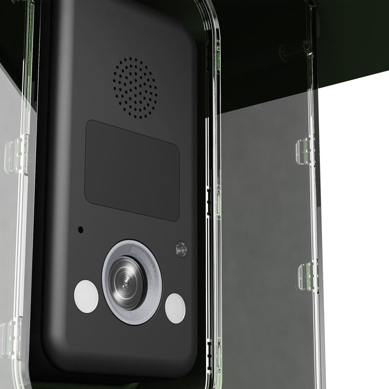 Hibird 4K HD Smart Bird Feeder with Camera, 2.4G/5G Dual Wifi Wireless Outdoor, Auto Higher Resolution Bird Video Capture, AI Identify 10000+ Species, 1080P Live Function for Everyone