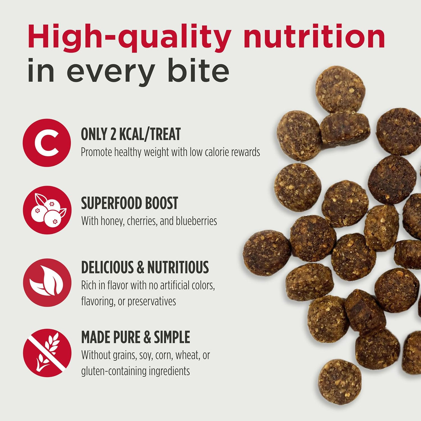 Freestyle Duck Flavor Healthy Dog and Puppy Training Treats, 4 Ounce Pouch