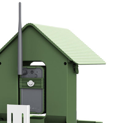 Hibird 4K HD Smart Bird Feeder with Camera, 2.4G/5G Dual Wifi Wireless Outdoor, Auto Higher Resolution Bird Video Capture, AI Identify 10000+ Species, 1080P Live Function for Everyone