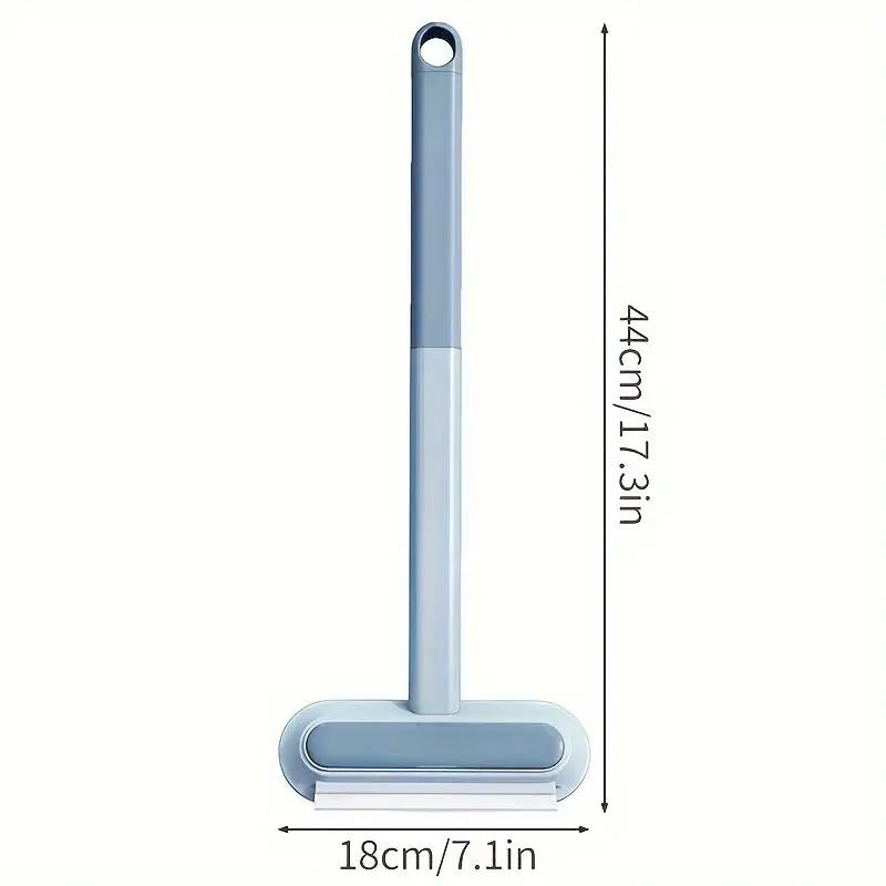 2Pcs Pet Hair Removal Brush, 4 In1 Cat and Dog Hair Removal for Couch with Extra Long Handle, 17-Inch, Cat Fur Removal Tool for Furniture, Carpet, Clothes, Bedding, Tile, Hardwood Floor