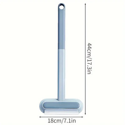 2Pcs Pet Hair Removal Brush, 4 In1 Cat and Dog Hair Removal for Couch with Extra Long Handle, 17-Inch, Cat Fur Removal Tool for Furniture, Carpet, Clothes, Bedding, Tile, Hardwood Floor