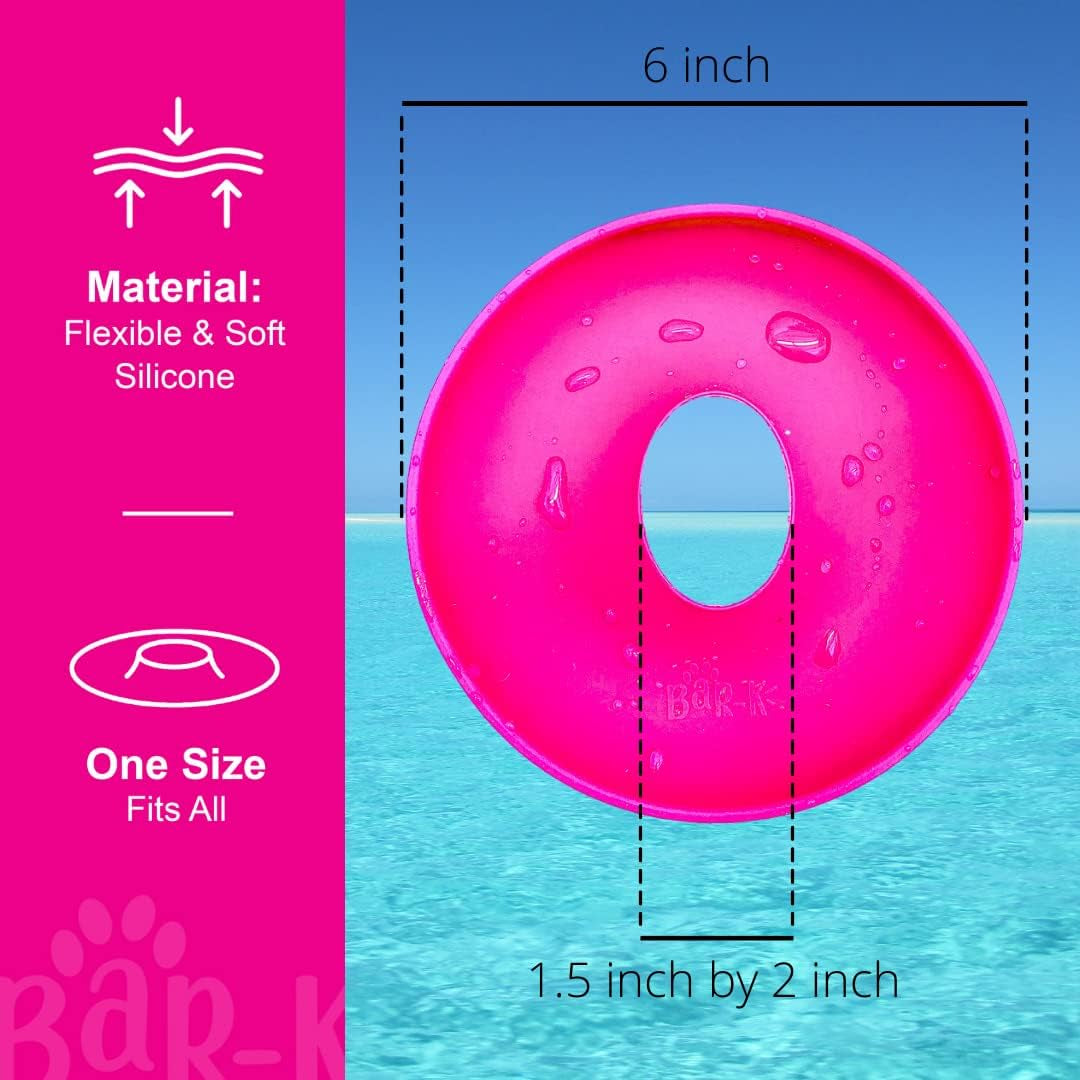 Patented Drip Catcher Cuffs - Stops Soap & Water from Running down Arms While Washing Face, Stay Dry and Clean - Face Wash Wristbands for Spa, Pink Set of 2