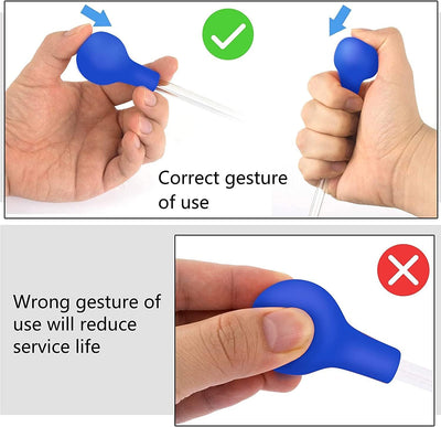 Coral Feeder Long Syringe, 2 Units, SPS HPS Marine Reef Coral Feeder Tool, 2 Tweezers for Coral Frag, Fish Excreta Cleaner