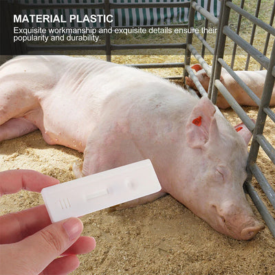 6 Sets Pregnancy Test Paper for Pigs Farm Pregnant Kit Early Strips Animal Detection Reusable