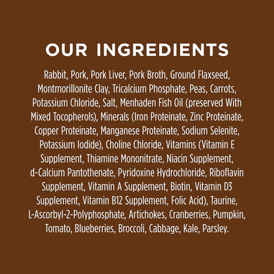 Grain Free Wet Cat Food Pate, Original Recipe Natural Canned Cat Food