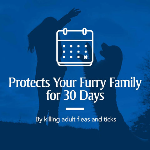 Flea & Tick Treatment for Extra Large Dogs, 89 to 132 Lbs, 3 Monthly Applications