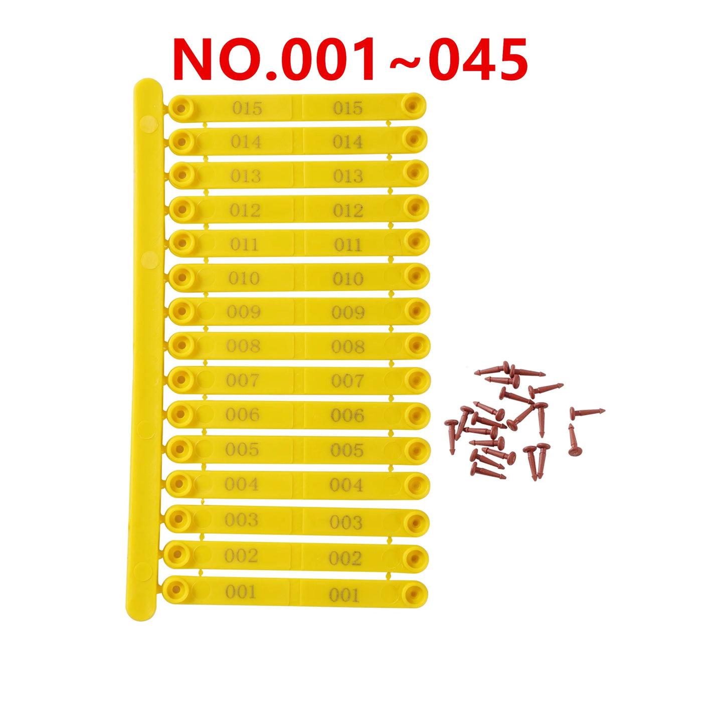 Chicken Wings Identification Ring Bird Quail Pigeon Duck Goose Chicken Wings Identifier Poultry Farm Chick Wings Ring 1Set