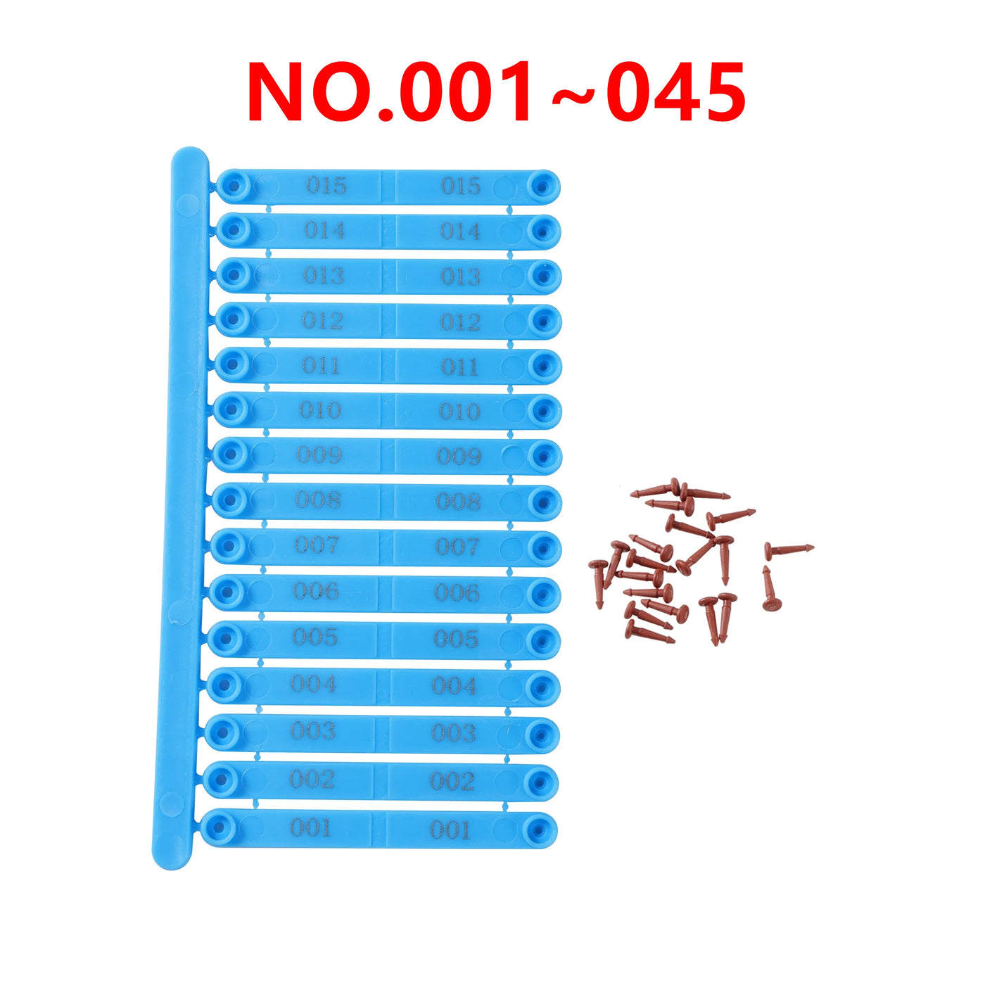 Chicken Wings Identification Ring Bird Quail Pigeon Duck Goose Chicken Wings Identifier Poultry Farm Chick Wings Ring 1Set