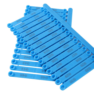 Chicken Wings Identification Ring Bird Quail Pigeon Duck Goose Chicken Wings Identifier Poultry Farm Chick Wings Ring 1Set